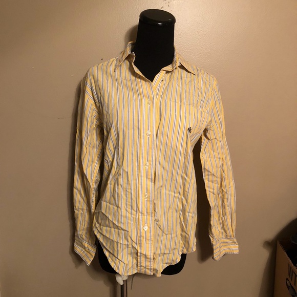 Lauren Ralph Lauren Striped Button Down